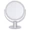 Home Details Dual Sided 10X Magnification Rubberized Vanity Mirror